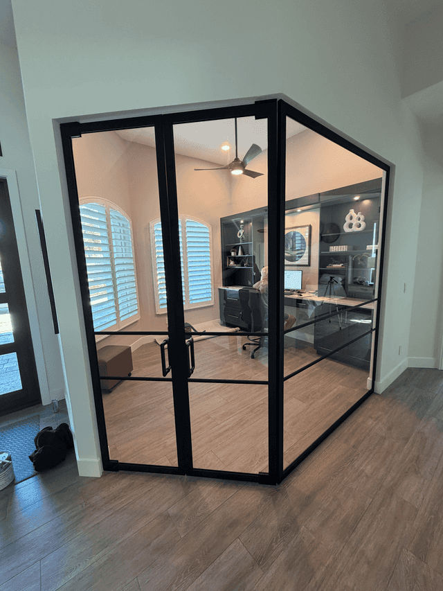 Custom glass installation by All Glass 4 U